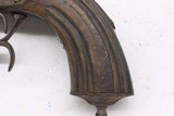 Spanish Pinfire Double Barrel Coat Pistol - Image 16 of 21