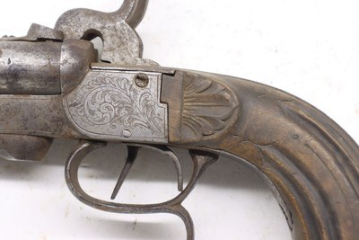 Spanish Pinfire Double Barrel Coat Pistol - Image 17 of 21