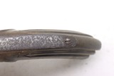 Spanish Pinfire Double Barrel Coat Pistol - Image 11 of 21