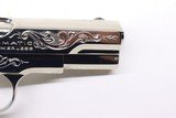 Colt 1908 Nickel Pearl factory engraved B Expert Custom shop - Image 5 of 18