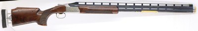 Browning 825 Trap Golden Clays Adj stock 2025 Demo 0183554002 - Image 19 of 20