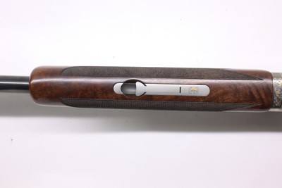 Browning 825 Trap Golden Clays Adj stock 2025 Demo 0183554002 - Image 13 of 20
