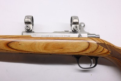 Ruger 77 77/22 All Weather 22LR Lamented stainless 2009 - Image 13 of 16