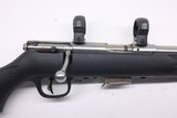 Savage 93 93R17 FVSS 17 HMR Stainless Synthetic Target - Image 1 of 20