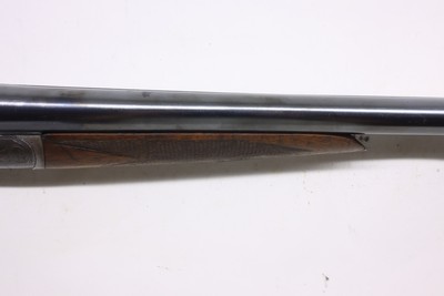 English Hammer side by side 12ga 30