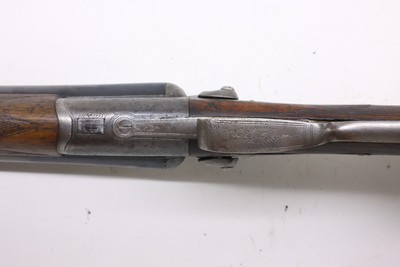 English Hammer side by side 12ga 30