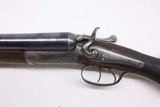 English Hammer side by side 12ga 30