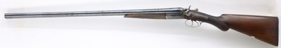 English Hammer side by side 12ga 30