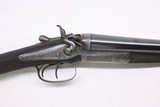 Army & Navy English Sidelock Hammer 12ga 28