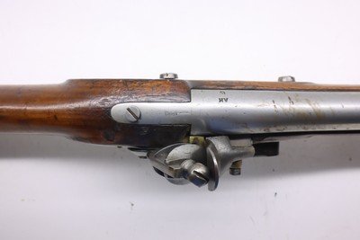 W L Evans Evens Civil War Muzzle Load 1832 Flint Lock 69 cal 42