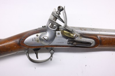 W L Evans Evens Civil War Muzzle Load 1832 Flint Lock 69 cal 42