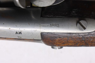 W L Evans Evens Civil War Muzzle Load 1832 Flint Lock 69 cal 42