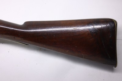 J Holland flintlock Muzzle load Civil war black powder rifle - Image 18 of 23