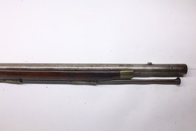 J Holland flintlock Muzzle load Civil war black powder rifle - Image 5 of 23