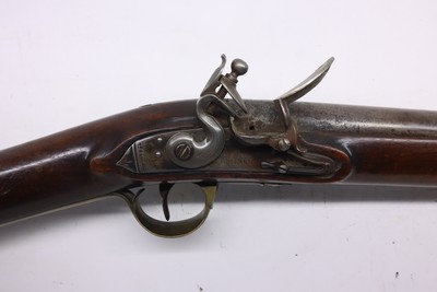 J Holland flintlock Muzzle load Civil war black powder rifle - Image 1 of 23