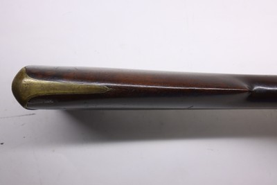 J Holland flintlock Muzzle load Civil war black powder rifle - Image 10 of 23