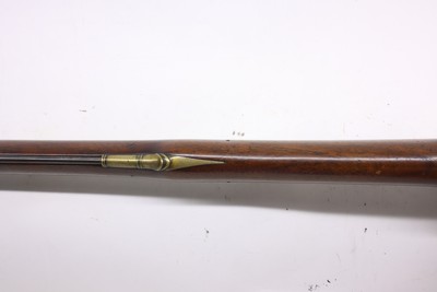 J Holland flintlock Muzzle load Civil war black powder rifle - Image 15 of 23