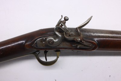 J Holland flintlock Muzzle load Civil war black powder rifle