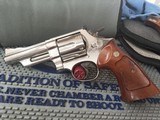Model 57, .41 magnum , nickel , 4 inch barrel - 1 of 4
