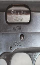 Browning 9mm Fabrique Nationale D'Armes De Guerre, Herstal, Belgium, Nazi Police - 6 of 9