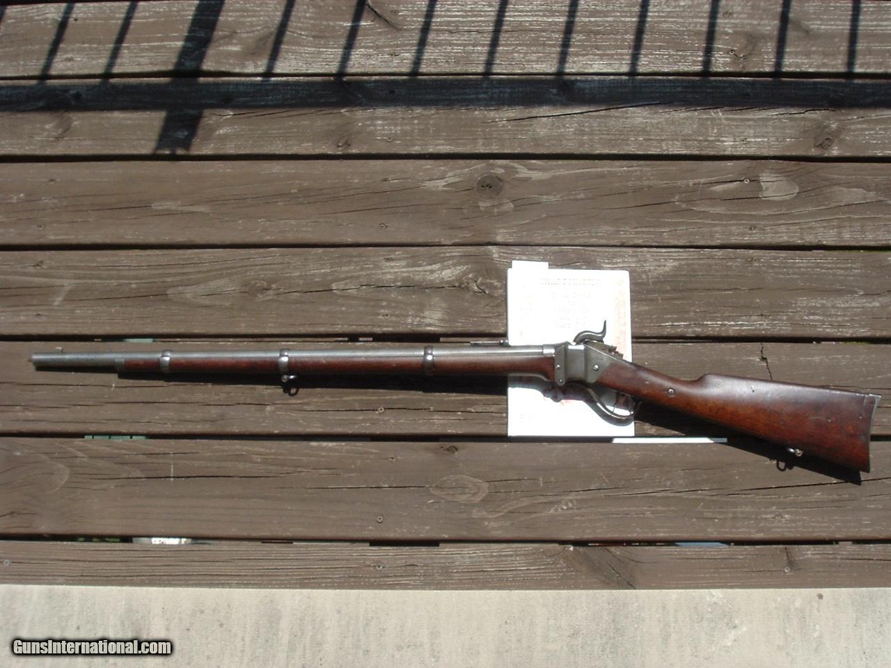 Rare Civil War Sharps Berdan Rifle