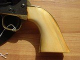 EARLY HARTFORD COLT NAVY REVOLVER WITH PERIOD IVORY GRIPS - 2 of 12