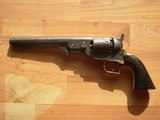 RARE 2ND MODEL SQUARE BACK CIVIL WAR COLT NAVY REVOLVER BARN FIND - 1 of 12