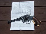 COLT MODEL 1894 NEW ARMY REVOLVER - 1 of 9