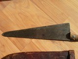 CIRCA 1870'S AMERICAN RIFLEMAN'S BOWIE KNIFE - 7 of 7