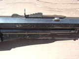 REVOLVING PERCUSSION PISTOL CARBINE .44-40 CALIBER UNFIRED - 4 of 8