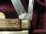 RARE CASED UNWIN & RODGERS KNIFE PISTOL W/ACCESSORIES - 2 of 6