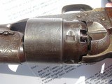 RARE IDENTIFIED AND ENGRAVED COLT ARMY REVOLVER TO A U.S. GENERAL - 7 of 12