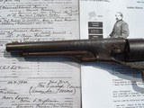RARE IDENTIFIED AND ENGRAVED COLT ARMY REVOLVER TO A U.S. GENERAL - 11 of 12