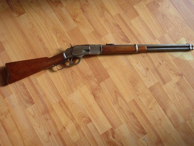 FINE+ WINCHESTER MODEL 1873 CARBINE W/RANCH I.D.