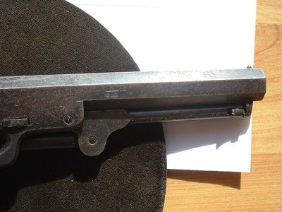 IDENTIFIED OFFICER'S COLT POCKET REVOLVER - Image 7 of 13