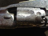FACTORY ENGRAVED PAIR COLT MODEL 1862 POLICE WITH IVORIES - Image 6 of 15