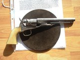 FACTORY ENGRAVED PAIR COLT MODEL 1862 POLICE WITH IVORIES - Image 11 of 15