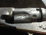 FACTORY ENGRAVED PAIR COLT MODEL 1862 POLICE WITH IVORIES - Image 14 of 15