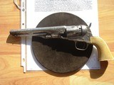 FACTORY ENGRAVED PAIR COLT MODEL 1862 POLICE WITH IVORIES - Image 9 of 15