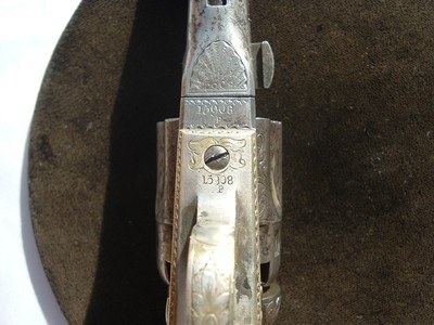 FACTORY ENGRAVED PAIR COLT MODEL 1862 POLICE WITH IVORIES - Image 12 of 15