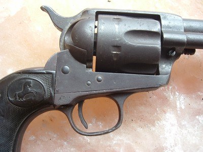 COLT SAA .44-40 W/COLT LETTER SENT TO WINCHESTER 1897 - Image 8 of 14