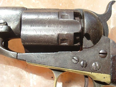 SCARCE FLUTED-CYLINDER M1860 COLT ARMY REVOLVER - Image 2 of 11