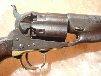 SCARCE FLUTED-CYLINDER M1860 COLT ARMY REVOLVER - Image 9 of 11