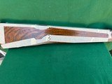 Gun Stock Exhibition grade, claro walnut, beautiful colors, full feather crotch - 1 of 8