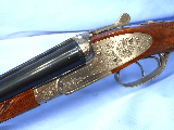 Browning B-S/S 20ga Sidelock Nickel Engraved ca. 1984 Miroku Excellent - 1 of 15