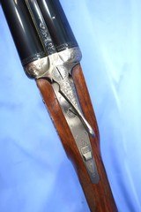 Browning B-S/S 20ga Sidelock Nickel Engraved ca. 1984 Miroku Excellent - 4 of 15