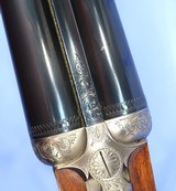Browning B-S/S 20ga Sidelock Nickel Engraved ca. 1984 Miroku Excellent - 14 of 15