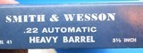 Smith & Wesson Model 41 22LR 5.5