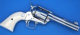 Colt SAA Armory Edition 45ACP/45 Colt ANIB Nickel 4 3/4
