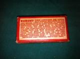 Monack 22 caliber match ammo -made in WWII -1944 labeled on box flaps - 3 of 3